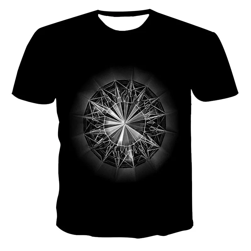 

2020 Summer New 3D Skull T-Shirt Men and Women Hip Hop Funny Casual T-Shirt Short Sleeve O-Neck Top Fashion HarajukuT-Shirt