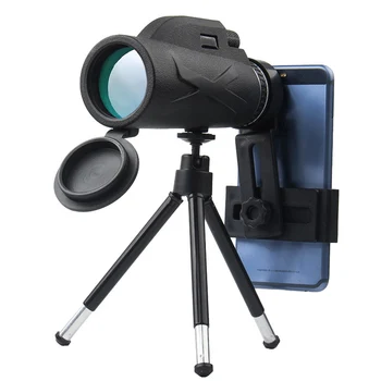

80X100 Zooms Monocular Portable Prism High-definition Optical Mobile Phone Telescope ENA88