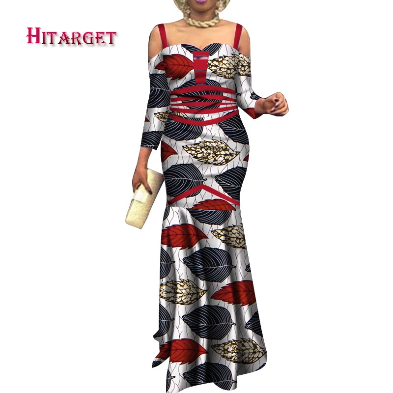 african fishtail dress