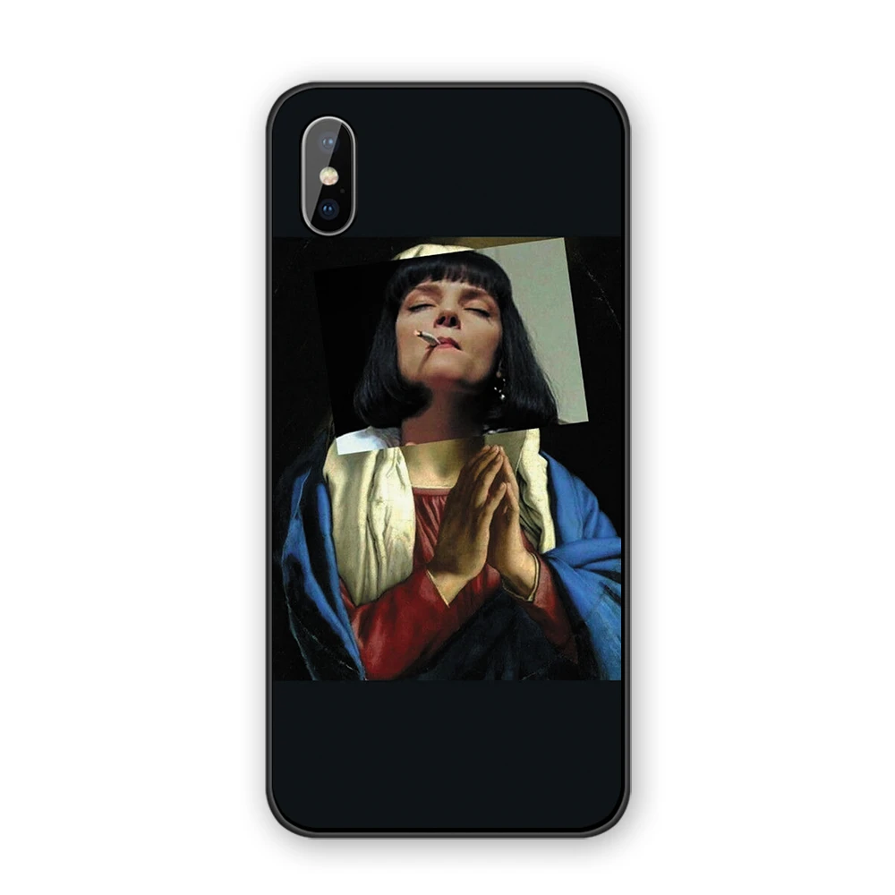 Мягкая силиконовая задняя накладка из ТПУ чехол для iphone XR X XS MAX 5 5S 6 6S 7 8 Plus 11 11ProMax