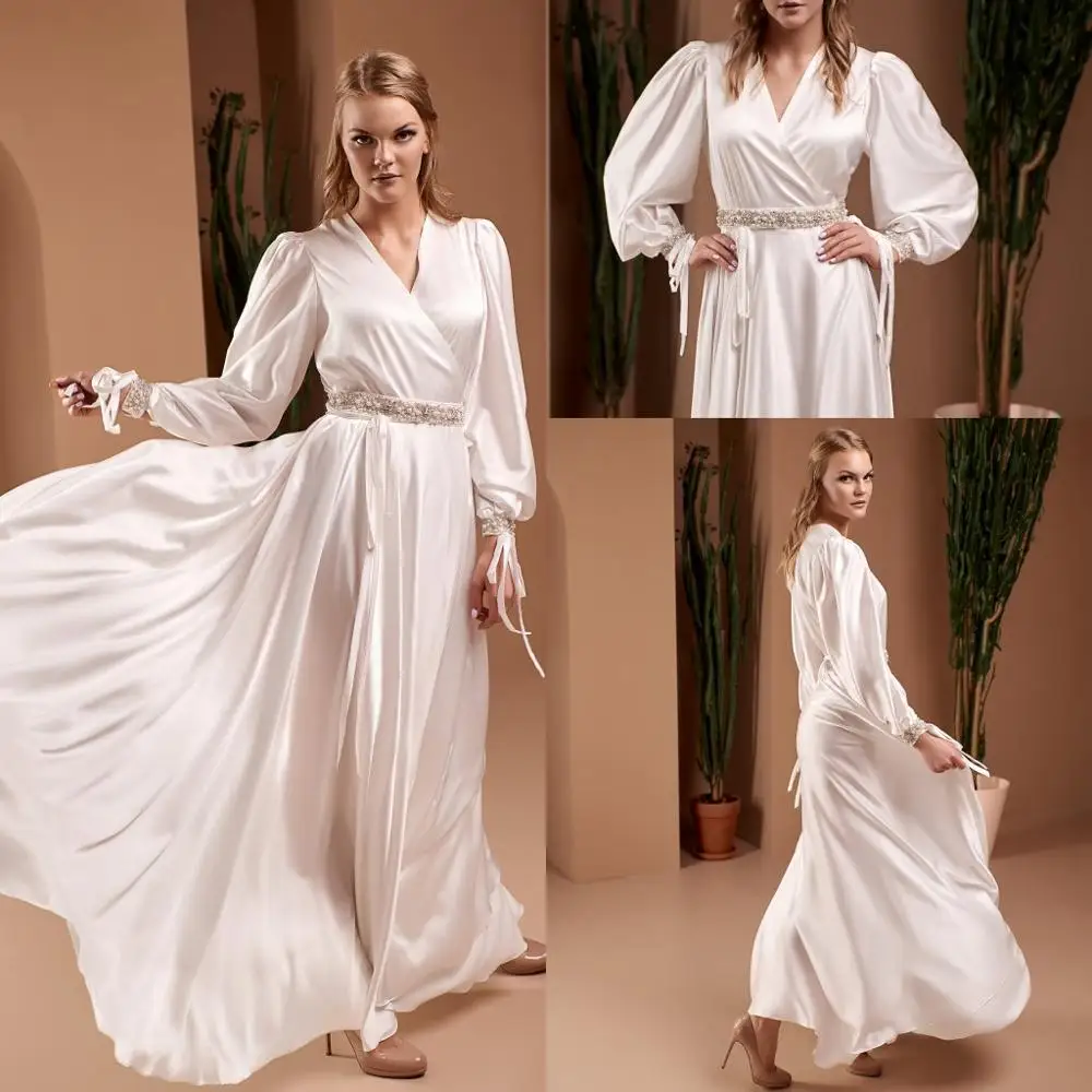 satin bridal nightwear