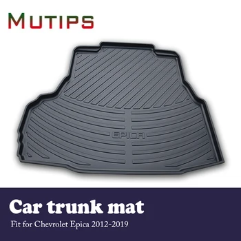

Mutips Car Cargo rear trunk mat For Chevrolet Epica 2012 2013 2014 2015 2016 2017 2018 2019 Anti-slip carpet Waterproof mat auto