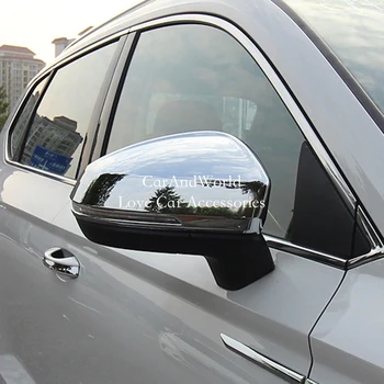 

Exterior Door Side Rear View Mirror Panel Cover Anti Rubbing Garnish Trims For Volkswagen VW T-CROSS 2019 ABS Car Accessories