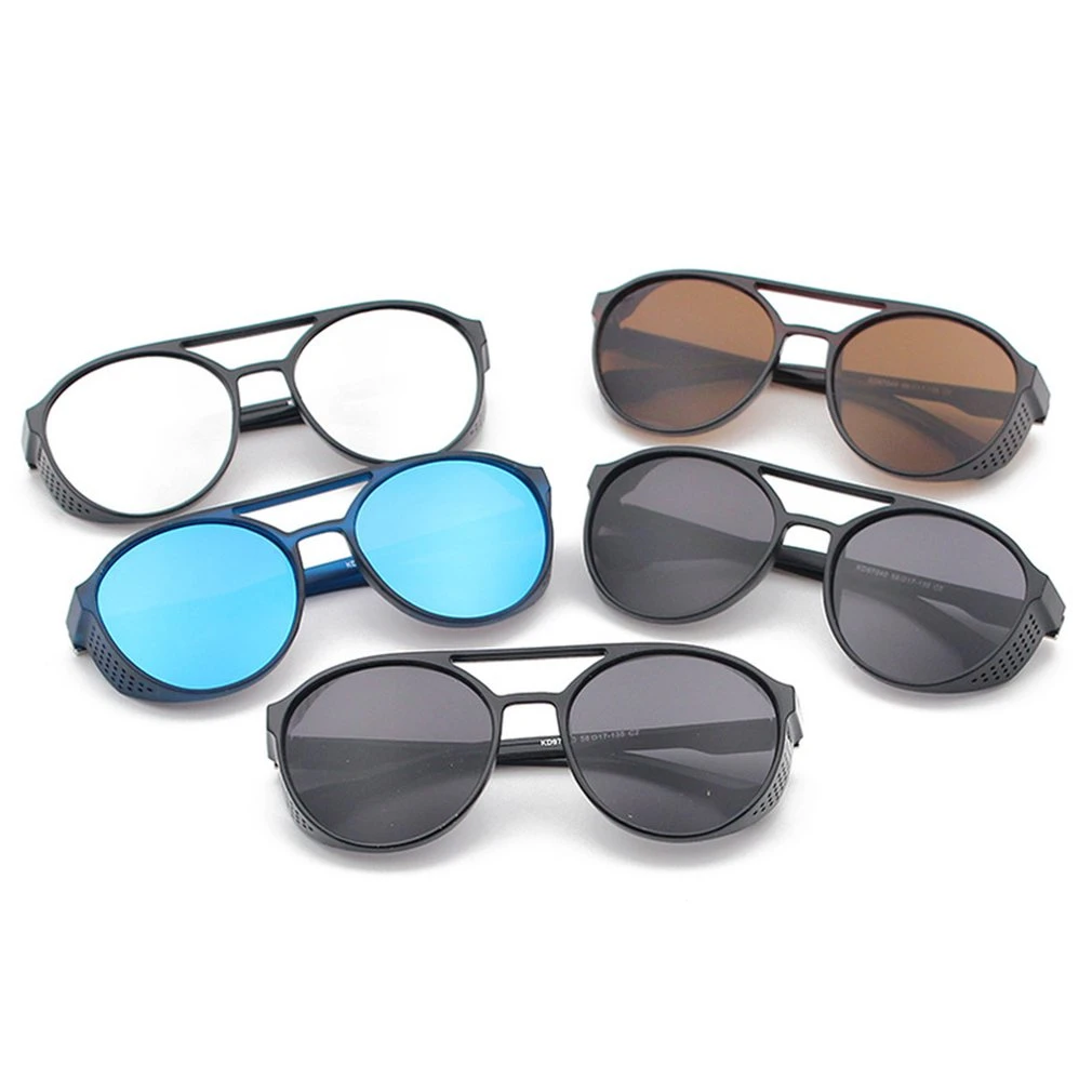 Gafas Sol clásicas Punk para hombre, lentes De Sol De diseñador De marca, Vintage, los hombres gafas de sol| - AliExpress