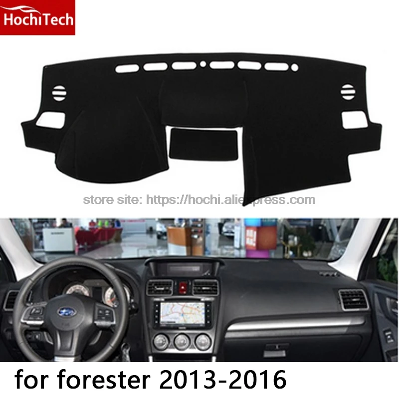 HochiTech для subaru forester 2008- коврик для приборной панели защитный коврик тени Подушка Photophobism pad аксессуары для стайлинга автомобилей - Название цвета: type 2