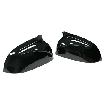 

ABS Horn Style Rear View Mirror Cover Cap Shell Replacement Trim fit for BMW X3 G01 X4 G02 X5 G05 2018 2019 2020