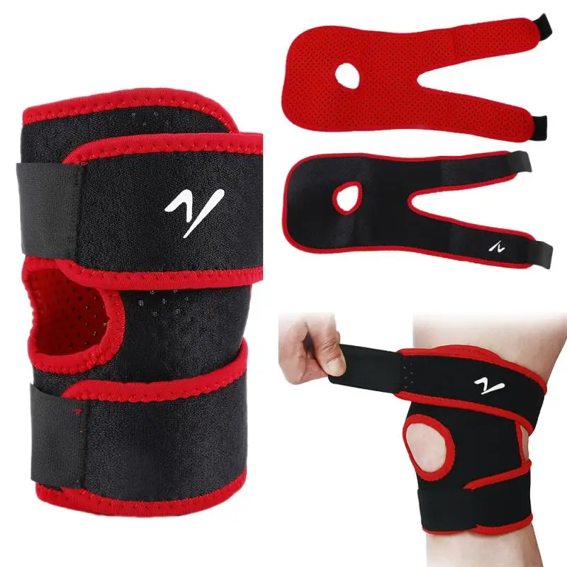 

Adjustable Knee Patella Support Brace Sleeve Wrap Cap Stabilizer Sports HOT Outdoor spring knee pads (single) Sports Safety Pad