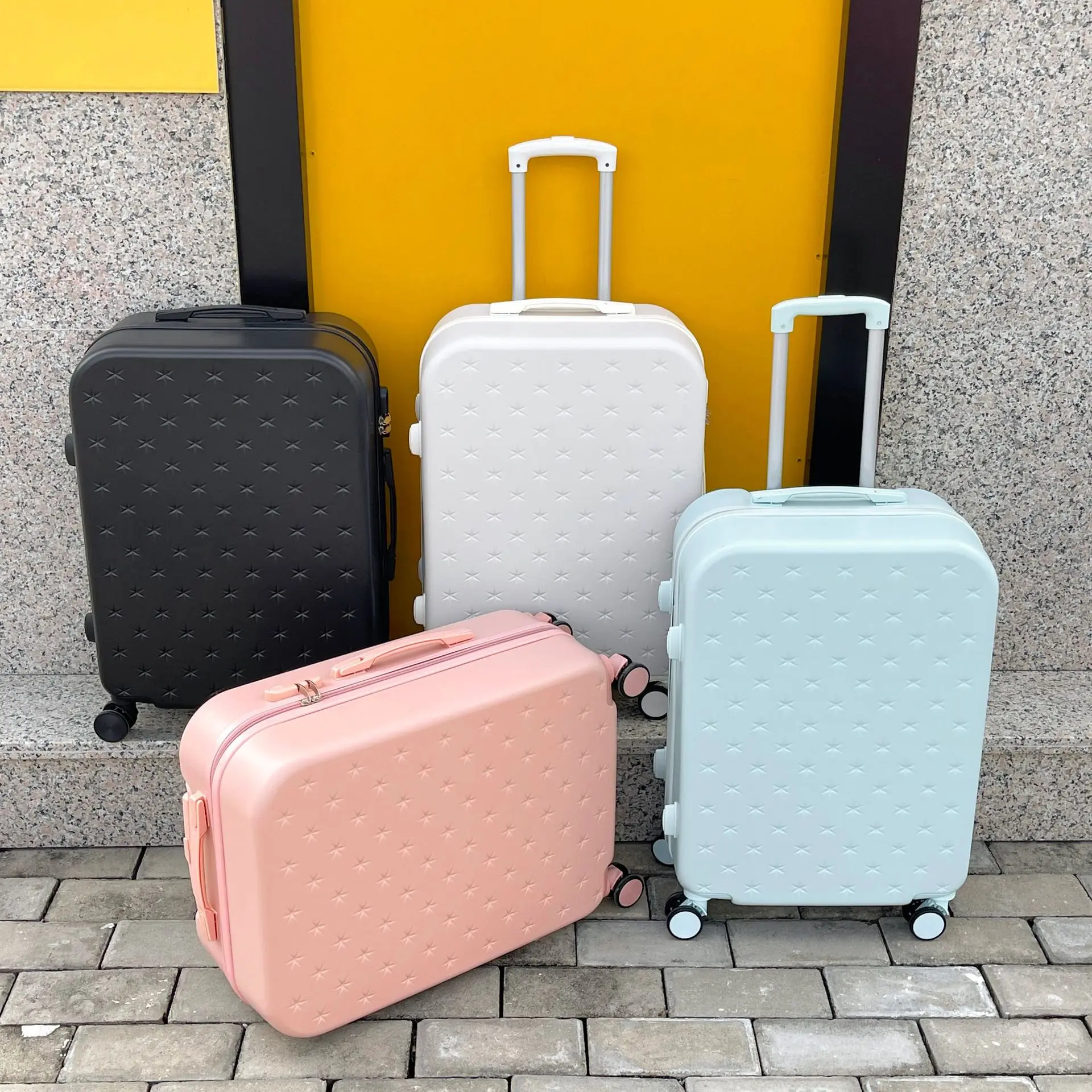 

20"22"24"26"28 Inch Travel Trolley Wheeled Suitcase Password Lock Carry-on Rolling Luggage Boarding Cabin Valise Free Shipping