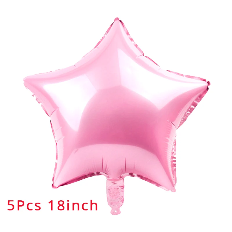 5pcs Balloon Розовое золото точка одноразовые столовые приборы вечерние декоративные тарелки чашки, ребенок, душ День Рождения украшения для детской вечеринки - Цвет: 5pcs Balloon