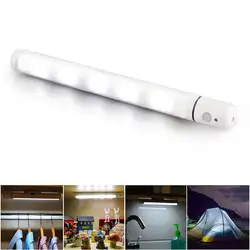 Светодиодный ночник управления ночник индукционный Ночной свет человеческого тела может вращать шкаф СВЕТОДИОДНЫЙ Ночник свет коридора