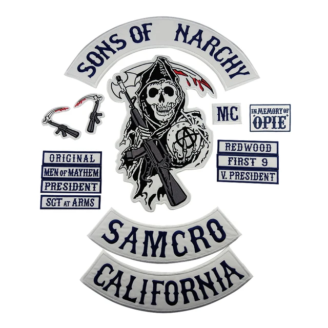 FREE DELIVERY MOTORBIKE AMERICANA IN MEMORY OF JAX SONS OF ANARCHY SOA