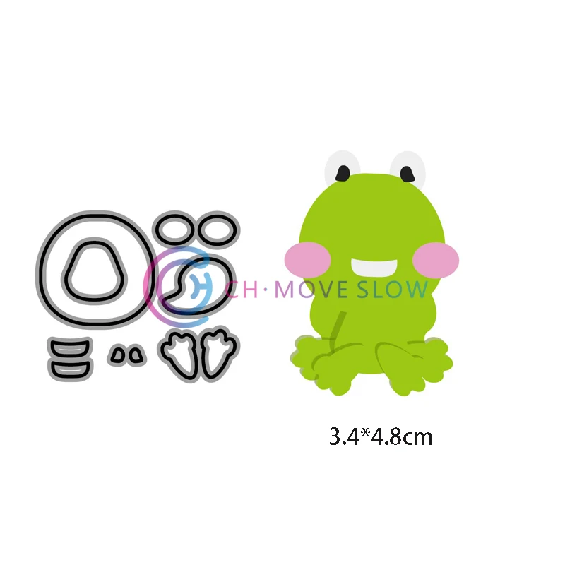 Металлические штампы CH Frog трафареты для рукоделия скрапбукинга фотоальбома