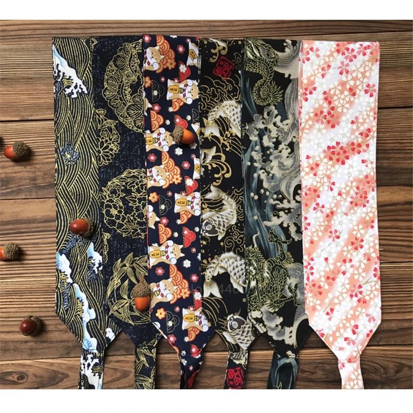 10Colors Japanese Kimono Traditional Dress Obi Belt Women Girl Bronzing Harajuku Wave Multi Sizes Bandage Sexy Girdle Print Belt