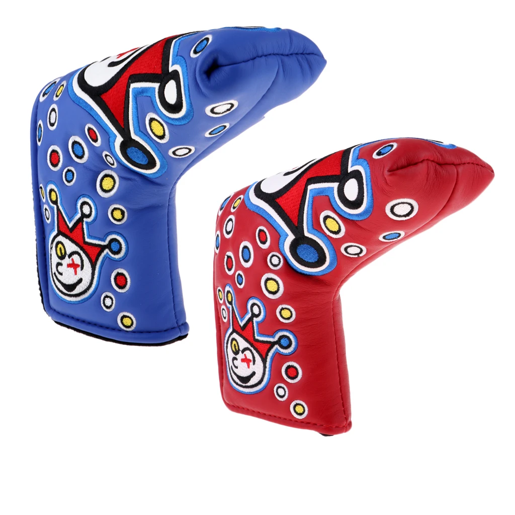 

2 Pieces Golf Putter Covers, Golf Club Putter Protector, Golf Mallet Putter Headcovers, Anti-Scratch and Wear-resisting