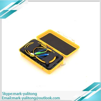 

FTTH 1KM Singlemode Fiber Optical OTDR Launch Cable Box for OTDR Dead Zone Eliminator used with Fiber Optical OTDR SC/LC/FC UPC