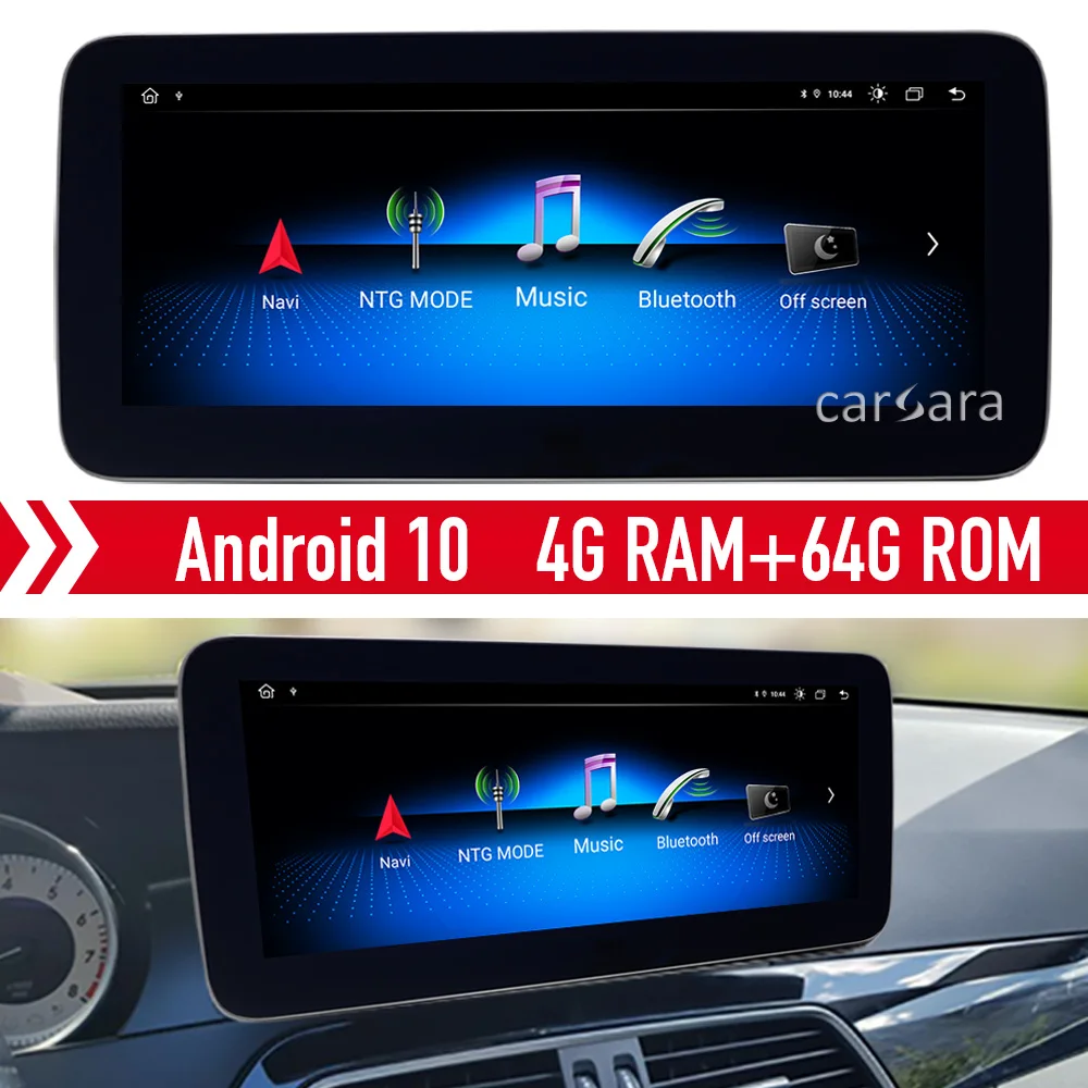 Модернизированный сенсорный экран C class W204 для android 10 монитора Mercedes NTG радио comand