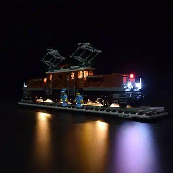 

LED Lighting Kit for 10277 for Crocodile Locomotive Blocks Car Bricks Toys (Only LED Light Included) Classic/RC Version