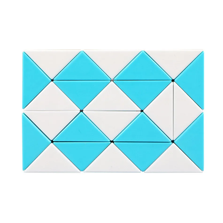 QIYI 24 Segment Magic Rule Snake Cubes Elasticity Elastic changed Popular Twist Transformable Kid Puzzle Toy for Children 8