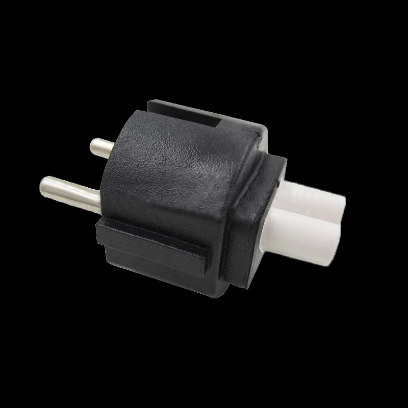 1PCS 250V 10A EU  ÷ 2Pin  ̺ Ŀ ǻ    ̾ 