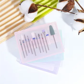 Ceny Futerał Do Przechowywania Wiertła Do Paznokci Młynek Elektryczny Uchwyt Narzędziowy Pojemnik Manicure Wiertarka Akrylowe Puste Pudełko Akcesoria Narzędzie