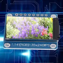 TFT модуль экрана дисплея ips высокого качества 1.14in 8Pin ST7789 электронные компоненты измерения ЖК-излучения детектор