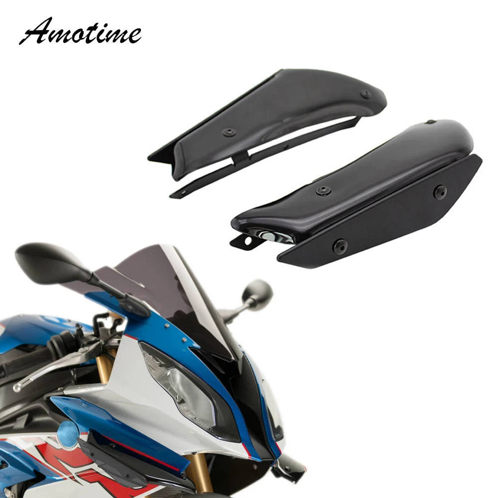 For S1000RR 2010-2018 HP4 Aerodynamic Wing Kit Fixed Winglet Fairing Wing