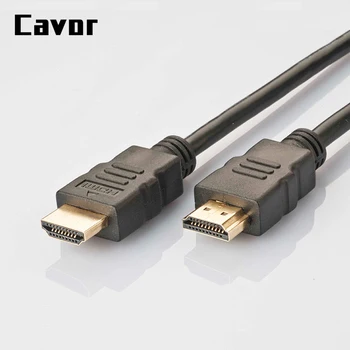 

Cavor HDMI Cable 24k Gold Plated 2.0 Male to Male 0.5M 1M 1.5M 1.8M 3M 5M 1080P 3D HDMI Cable For HDTV splitter switcher Cabel