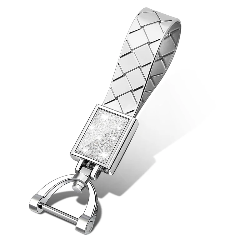 Silver chain-A Для MINI COOPER S ONE JCW F54 F55 F56 F57 F60 аксессуары для декорирования машины чехол для ключа автомобиля защитный чехол Брелок для автомобиля дистанционный корпус - Название цвета: Silver chain-A