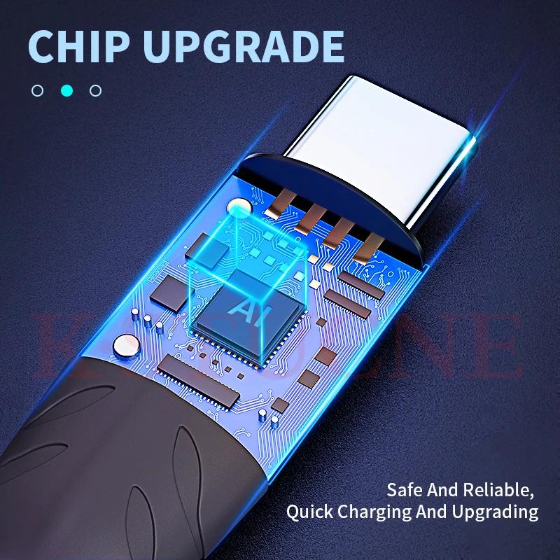 KSTUCNE USB 3A type C кабель для huawei P30 Pro Быстрая Зарядка телефона зарядный провод USB C кабель для samsung S9 S8 S10 type C зарядное устройство