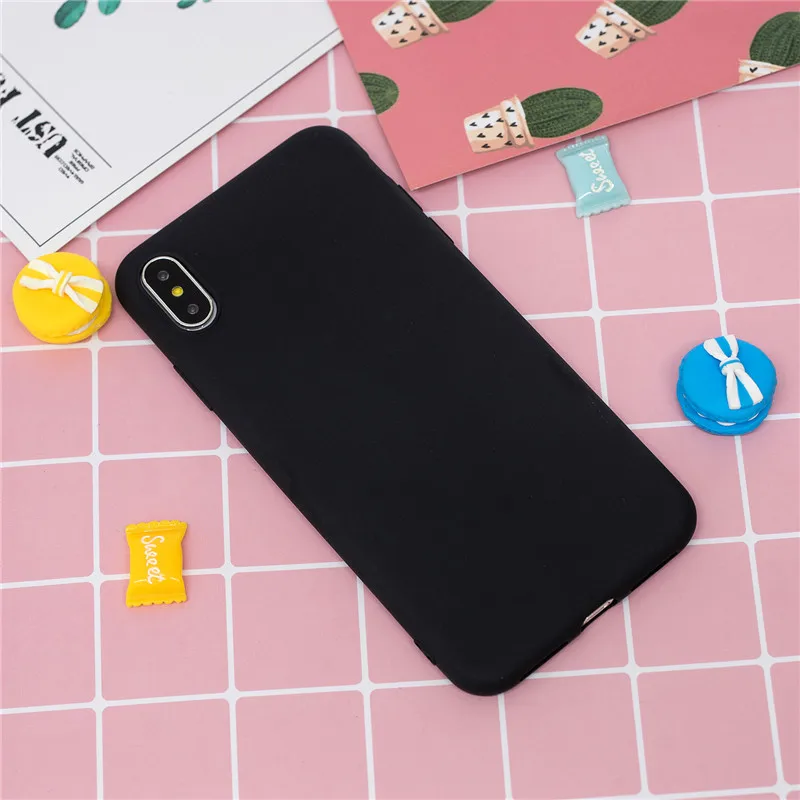 1 Конфеты Макаруны Цвет чехол для телефона для Xiaomi mi F1 5X 6X A2 lite S2 Red mi K20 GO 4X 5A 5 Plus 6A 7A 8A Note 4 5A для детей 5, 6, 7, 8 Pro 8T - Цвет: 1