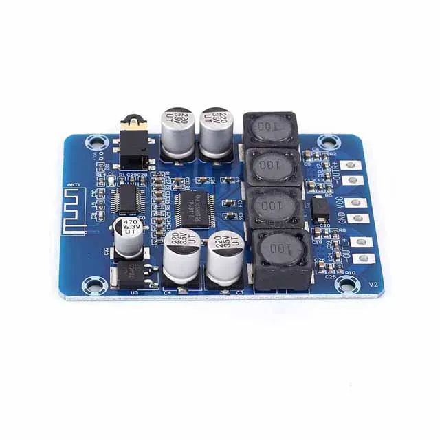 

A23-- DC 12V 24V TPA3118 for bluetooth Dual Channel Audio Stereo Amplifier Module Audio Decoder 15W+15W Wireless