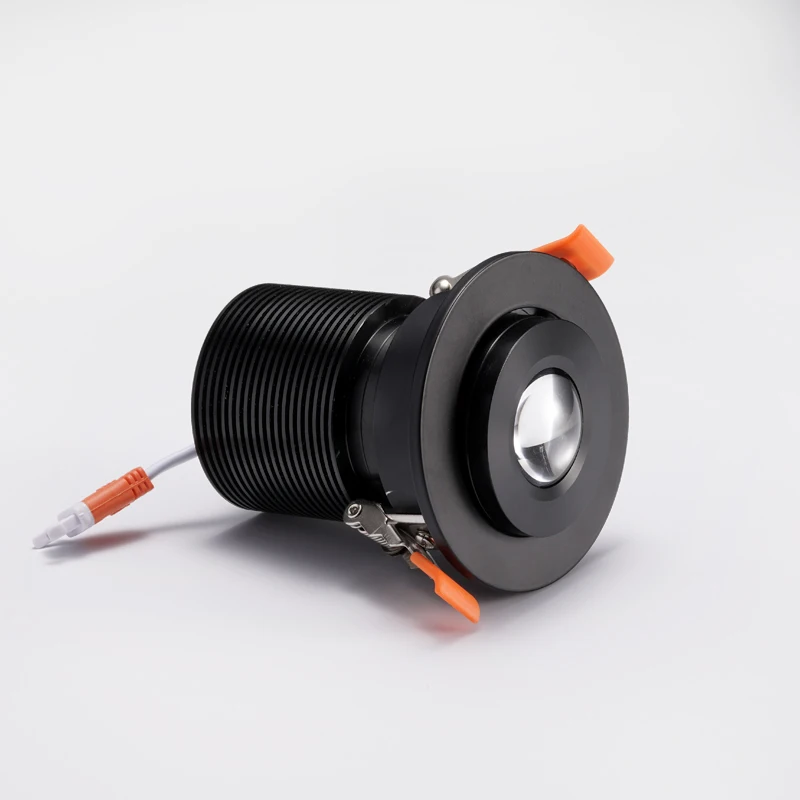 

Alluminio adjustable spotlight livingroom Surface Mounted led track light cob aisilan black white rail lights fixtures