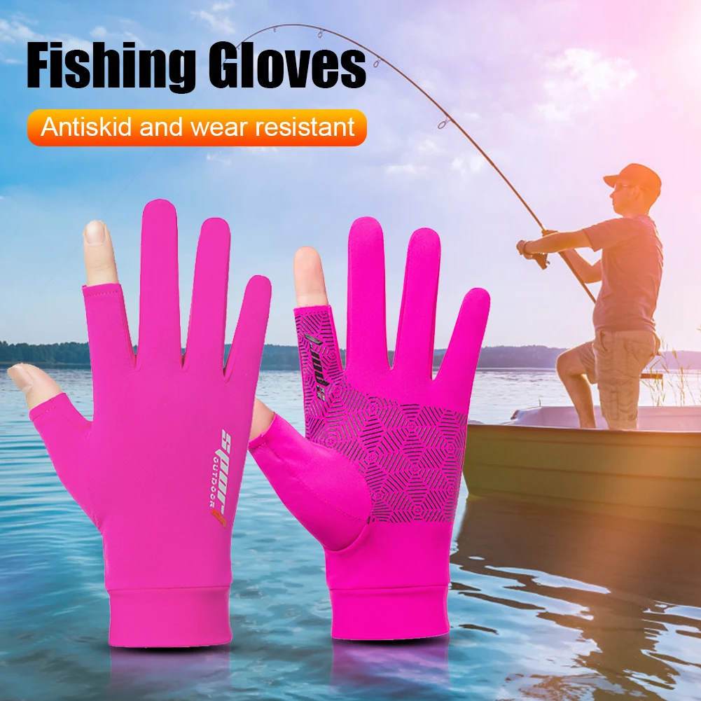 Gants de pêche anti-UV pour hommes et femmes, protection solaire, gants de sport de printemps – acheter aux petits prix dans la boutique en ligne