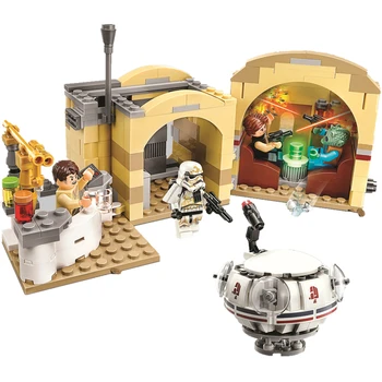 

Star Wars Mos Eisley Cantina Chalmun's Cantina Fighter Action Figures Building Blocks Sets Kits Bricks Compatible