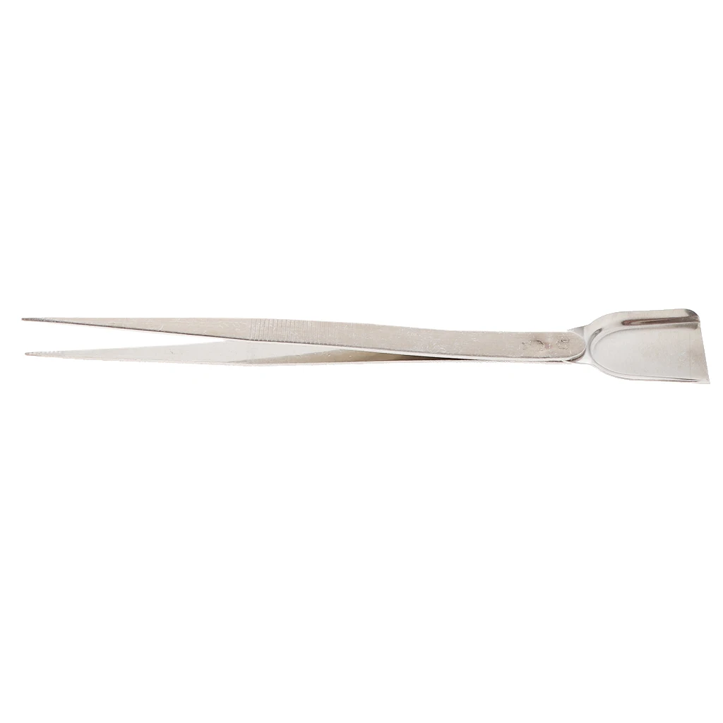 Jewelry Tweezer  With Shovel For Diamond Gemstones Beads Pick Up