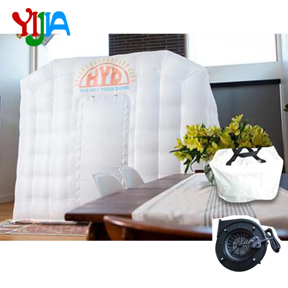 Inflatable Hot Yoga Dome Portable Lightweight & Set Up Easy Outdoor Inflatable Home Dome Tent
