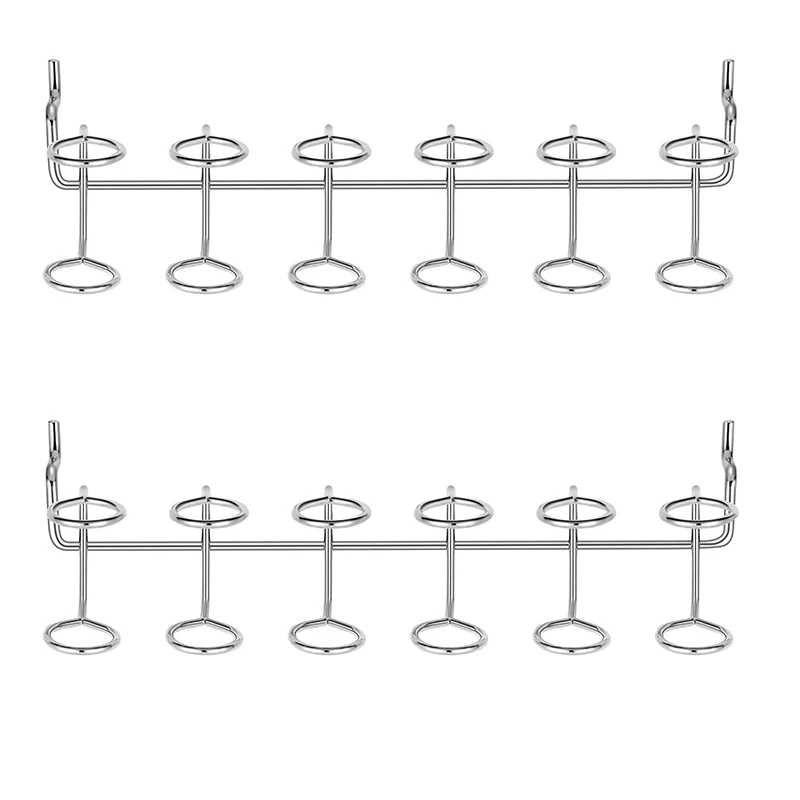 2 Pcs Screwdriver Holder for Pegboard with tool storage rack