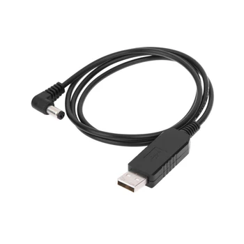 

2pcs Portable Charging Cable Walkie Talkie Base Radio Input USB Charger Adapter Connection Black Flexible Line For Baofeng