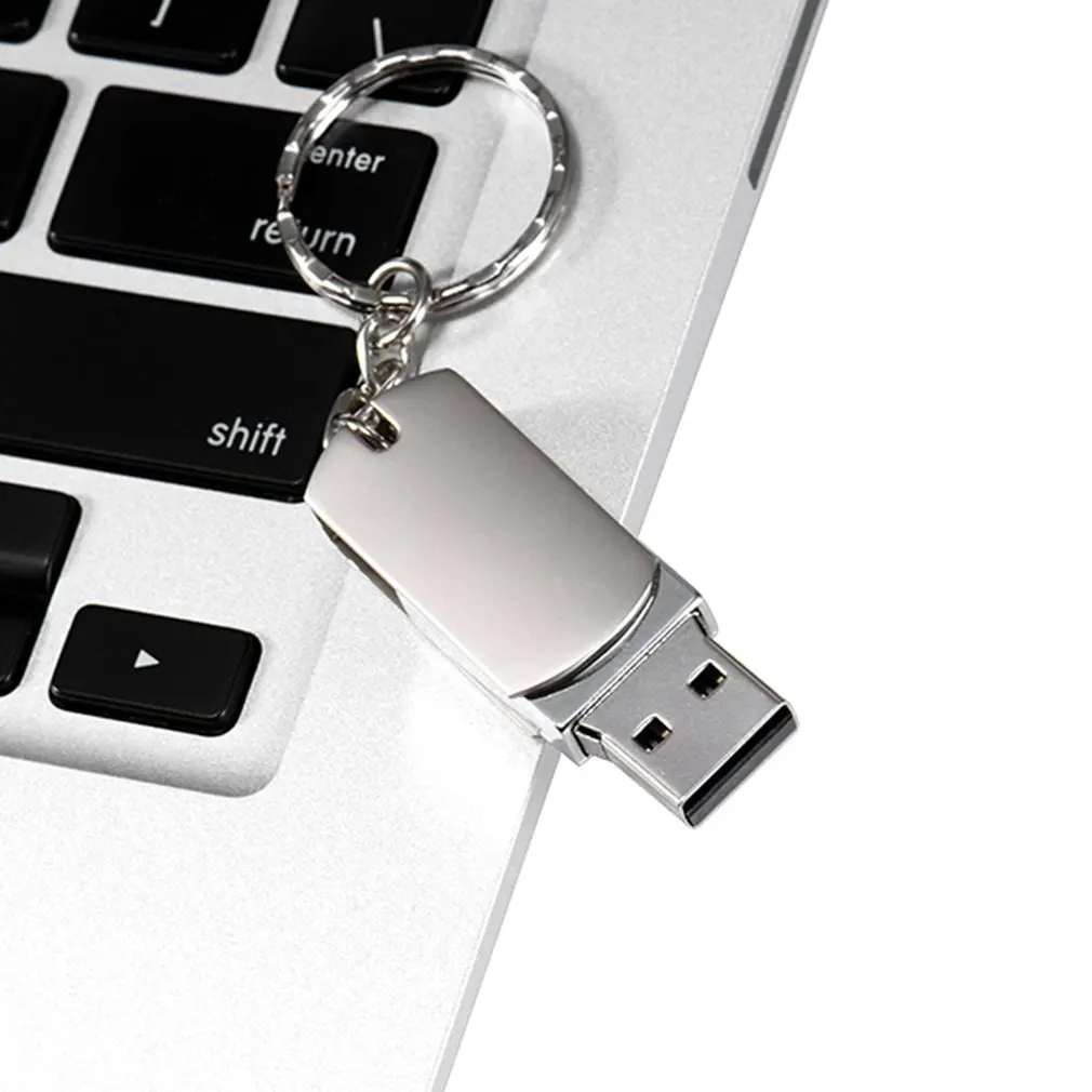 Портативный металлический Usb флеш накопитель 256 ГБ 128 64 32 16 8 4 Гб флешка мини карта
