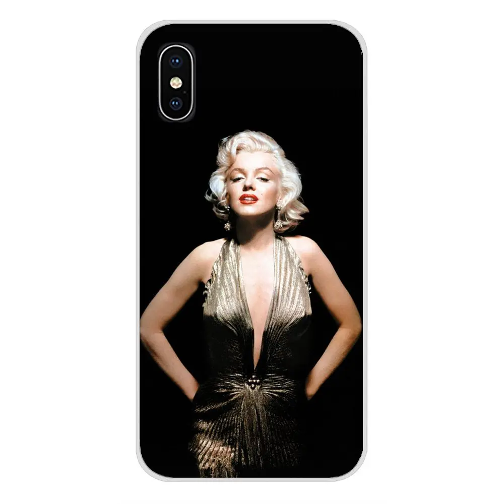 Marilyn Monroe Funda Samsung Galaxy A10 A20 A30 A40 A50 A70 M10 M20 M30 Plastico Silicona Phone Case Cubierta del Tel/éfono Regalo Arte vintage musica hollywood arte attrice