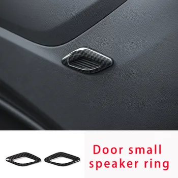 

For Camaro Bumblebee 17-20 carbon fiber Door small speaker ring molding trim