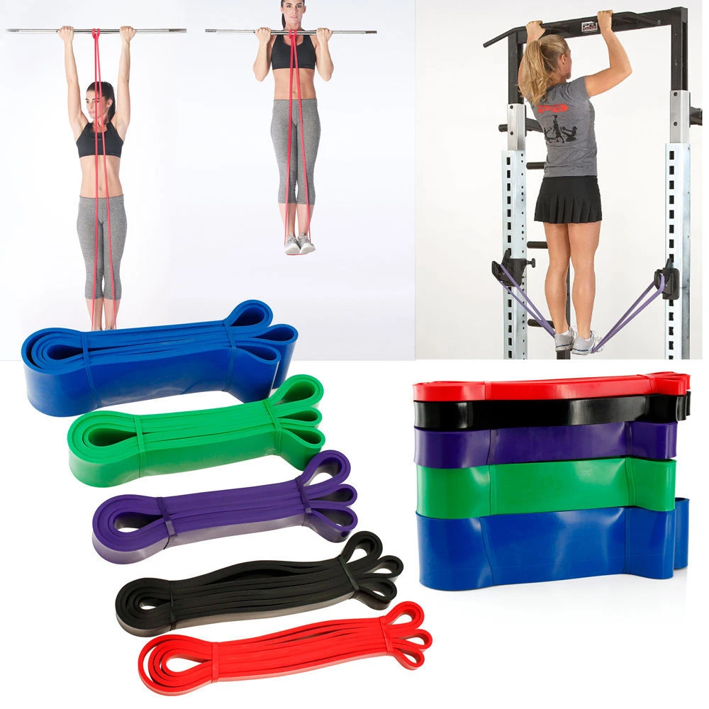 Resistance Bands Pull Up Heavy Duty Set Assisted Exercise Tube Home Gym Fitness` 
