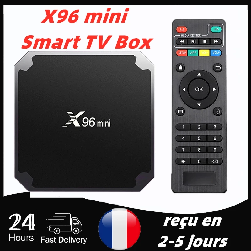 ТВ-приставка X96 mini Smart TV S905W четырехъядерная Поддержка 2 4G беспроводной Wi-Fi