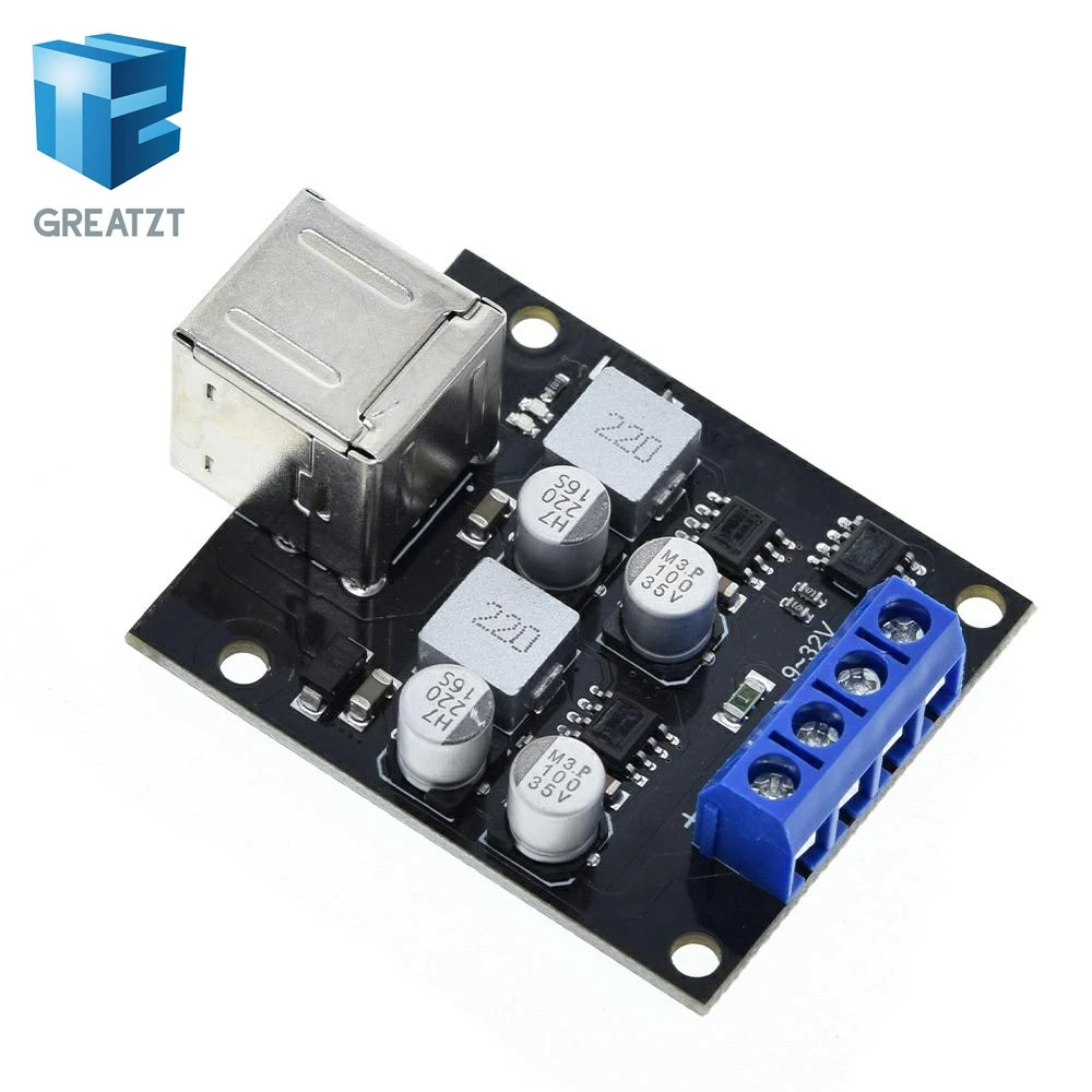 

DC-DC 2 Channel Dual USB 2X3A 9V-32V 12V 24V to 5V Buck Converter Charging Step Down Module Support DCP Fast Quick Charger