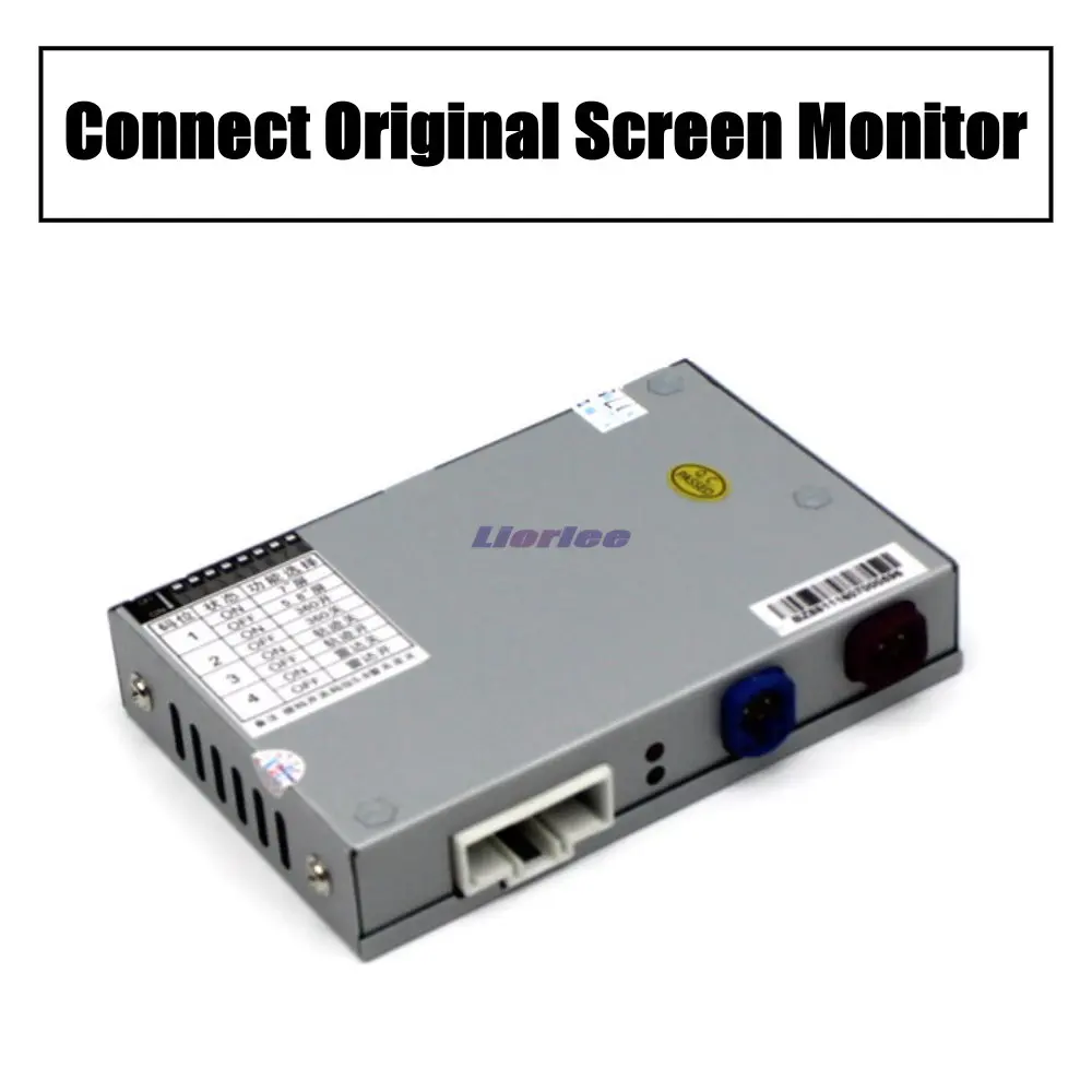 US $199.75 Car Reversing Trajectory Track Guide Rear Camera Decoder For Citroen C4C5C6 20112020 Original Screen Upgrade Parking Adapter