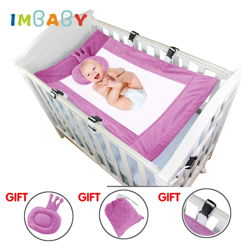 IMBABY детская туристическая детская кроватка детская подвесная кровать для дома на открытом воздухе Съемная портативная удобная кровать комплект кемпинг младенческий гамак