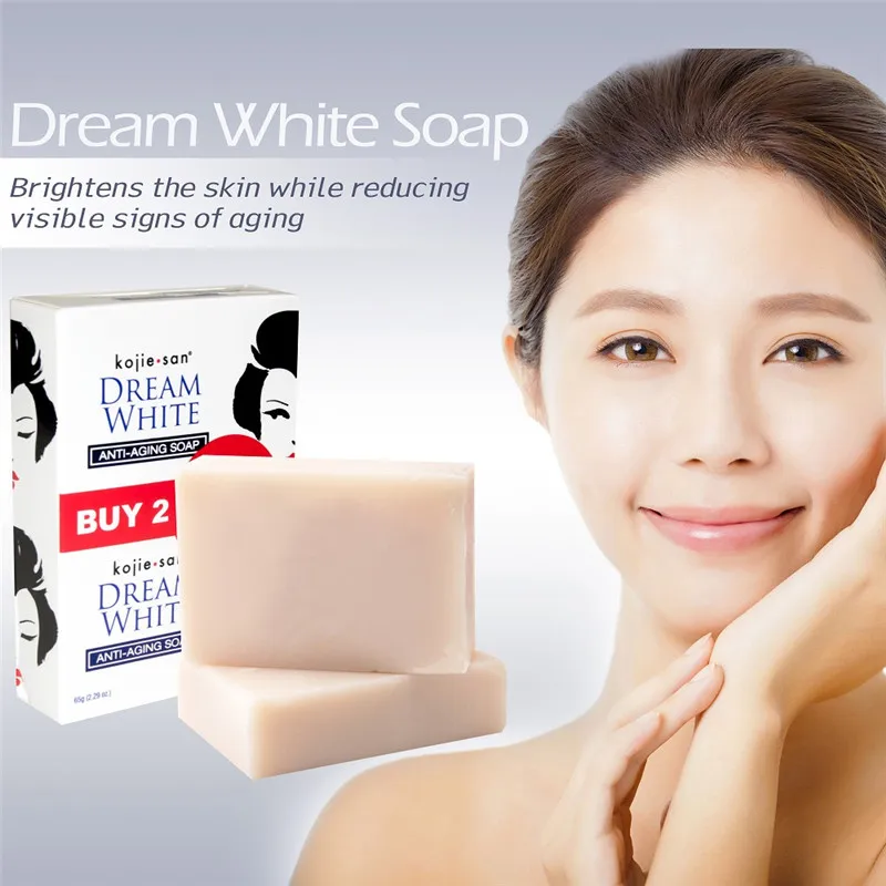 Kojie San Dream белое омолаживающее мыло Kojic кислотное Отбеливающее мыло ручной работы осветляющее мыло для кожи глубокое отбеливание осветляющее кожу