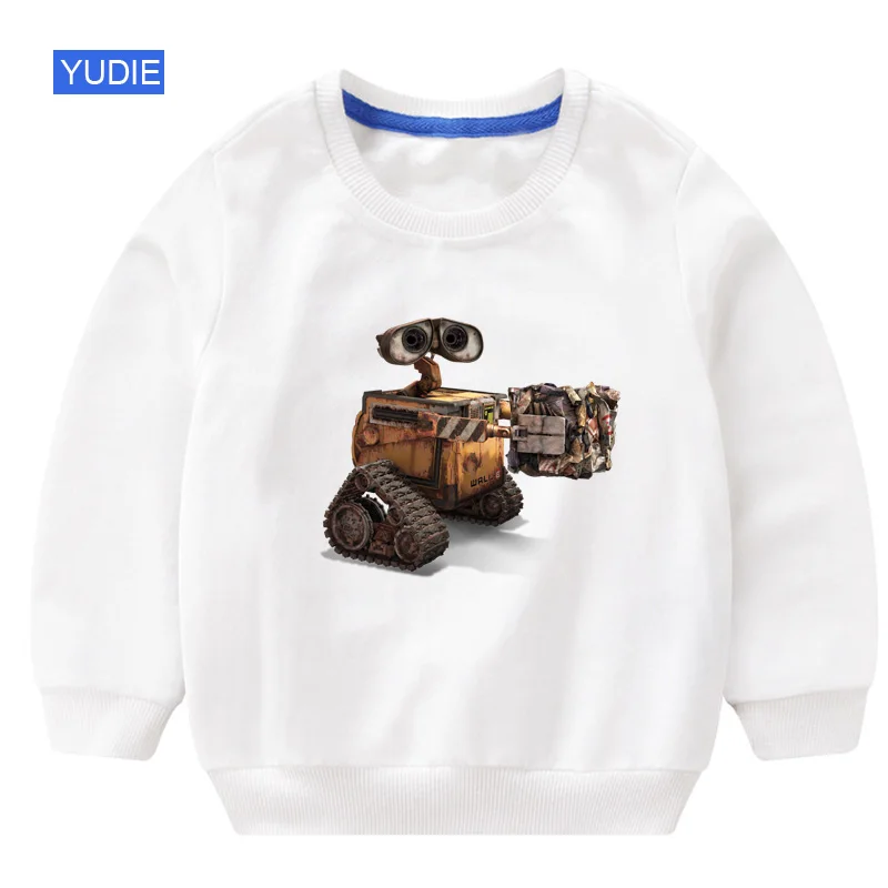 sweatshirt white Детские свитшоты Крутая толстовка с капюшоном для мальчиков осень г. Забавная Милая Детская осенняя одежда для девочек, хлопковый топ для новорожденных - Цвет: sweatshirt white