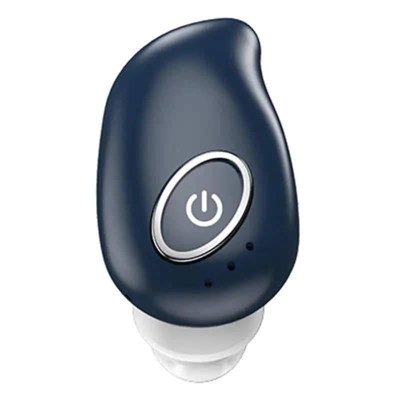 C V21 Беспроводная Bluetooth 5,0 Одиночная мини-гарнитура в ухо стерео невидимые наушники громкой связи Bluetooth беспроводные наушники для вождения - Цвет: C