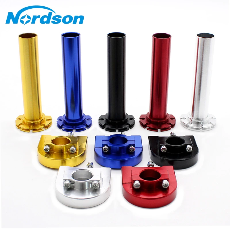 

Motorcycle Handlebar Parts Throttle Grips Settle 7/8 22mm Motorcycle Universal Twist Gas Throttle Handle Dirt Pit Bikes ATV UTV